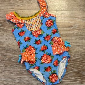Matilda Jane Floral Relay One Piece Swimming Suit